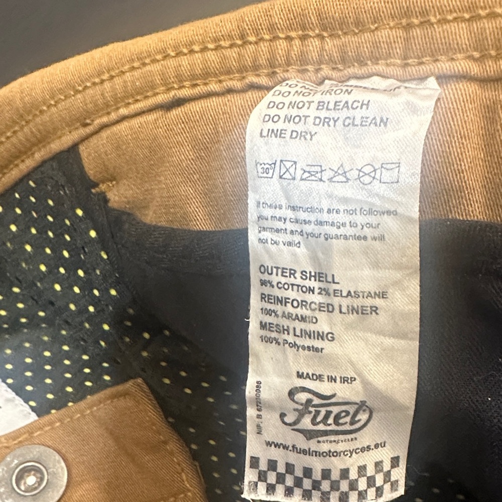 Sergeant Quilted Riding Pants by Fuel - Picture 5 of 10